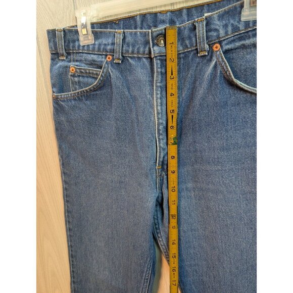 Vintage Levis Orange Tab 517 Jeans Men’s Bootcut Size 34x32 USA Made - Picture 9 of 11